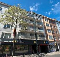 Kernsaniertes & möbliertes Apartment (Aufzug,Küche) in D-Zentrum - Düsseldorf Stadtbezirk 3