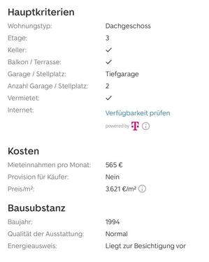 Foto - Etagenwohnung zum Kaufen in Renningen