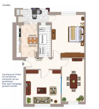 Foto - Helle 3-Zi.-Whg. mit SW-Balkon und sonnigem Grünblick