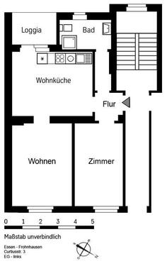 Foto - 2-Zimmer-Wohnung in Essen Frohnhausen