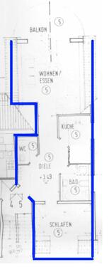 Foto - 2 Zimmer Etagenwohnung zur Miete in Bernkastel-Kues