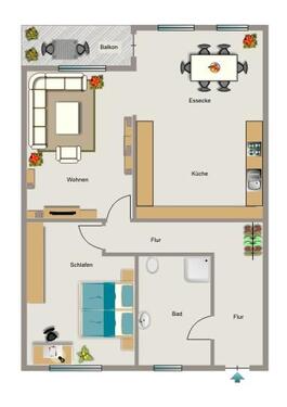 Foto - 2 Zimmer Etagenwohnung zur Miete in Recklinghausen