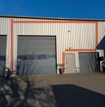 Foto - Gedämmte Lagerhalle Rheine Kanalhafen