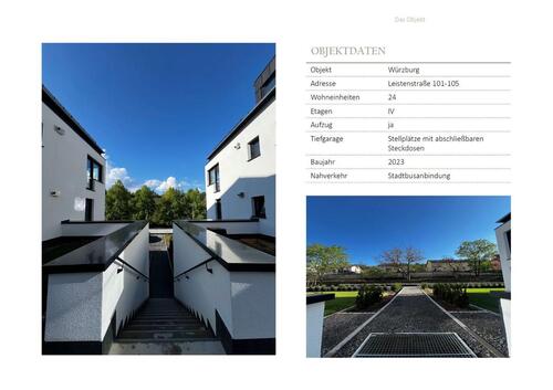 Foto - Etagenwohnung in Würzburg zur Miete