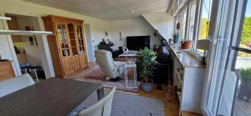 Foto - Etagen-Dachgeschosswohnung mit Blick ins Grüne