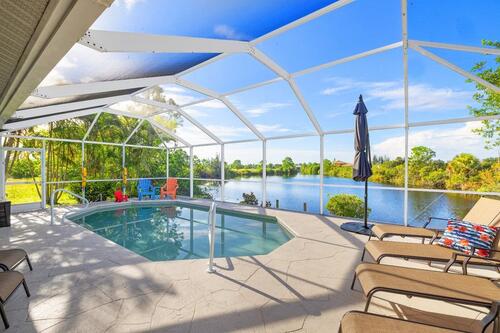 Foto - Villa Key West in Cape Coral, Florida, USA - direkt am Wasser