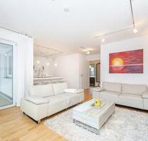 Moderne 3‑Zimmer Wohnung voll möbliert mit Balkon in Ismaning