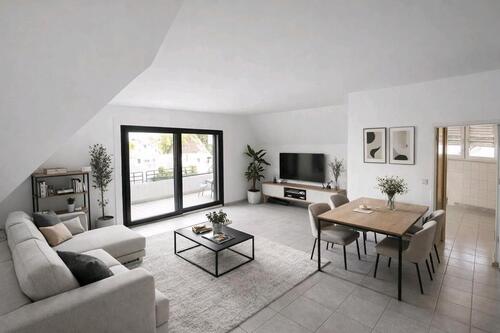 Foto - 3 Zimmer Wohnung, 78m², mit Balkon.