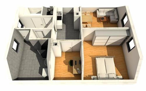 Foto - 3 Zimmer Dachgeschoßwohnung in Königsfeld im Schwarzwald