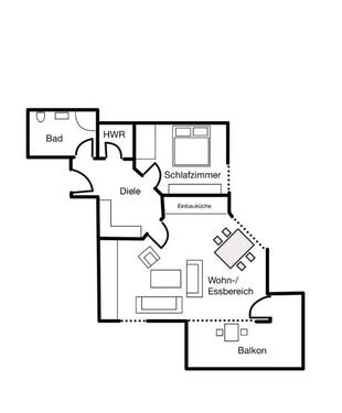 Foto - 2 Zimmer Terrassenwohnung zum Kaufen in Willingen (Upland)