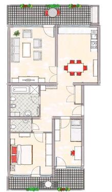 Foto - Großzügige 3-4 Zimmer Wohnung in alt Erkrath - umfassend saniert