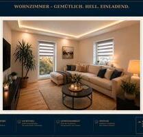 Hochwertige 3-Zimmer-Wohnung mit EBK, Parkett & Garten in Taura