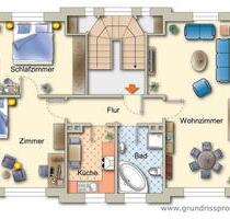 3 Raumwohnung, Küche, Fußbodenheizung, Wanne, Dusche - Gotha