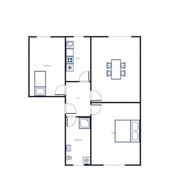Foto - 3 Zimmer Etagenwohnung zur Miete in Kassel