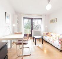 Möblierte 1 Zimmer-Wohnung mit Balkon in Sallern mit WLan - Regensburg Konradsiedlung