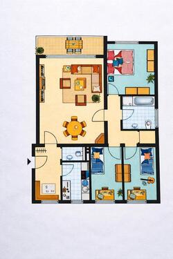 Foto - 4.5 Zimmer Etagenwohnung in Karlsruhe