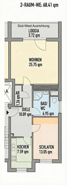 Foto - 2 Zimmer Etagenwohnung zur Miete in Düsseldorf