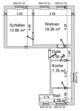 Foto - helle & frisch renovierte 2 Raumwohnung in Meißen
