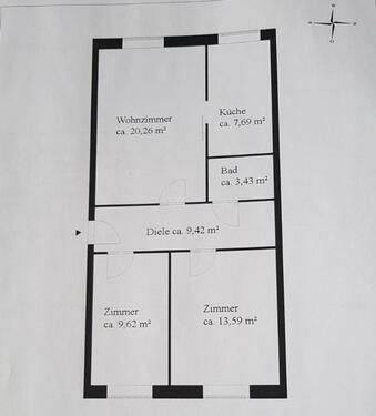 Foto - 3 Zimmer Etagenwohnung zur Miete in Jena