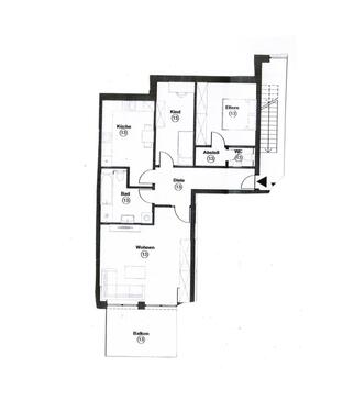 Foto - 3 Zimmer Etagenwohnung zur Miete in Rheine