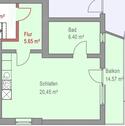 Foto - 1 Zimmer Wohnung inkl.Balkon und EBK im Zentrum von Bad Griesbach