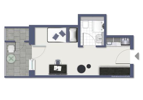 Foto - Etagenwohnung zur Miete in Saarbrücken