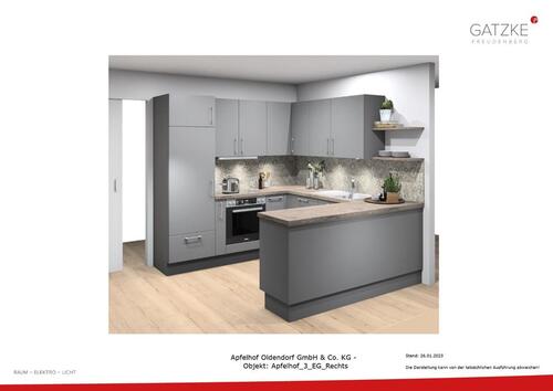 Foto - Etagenwohnung in Oldendorf zur Miete