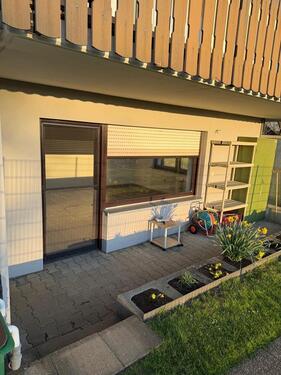 Foto - Lonsee: Moderne 1-Zi-Wohnung mit Terrasse & EBK