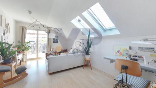 Foto - 2 Zimmer Dachgeschoßwohnung zur Miete in Gera