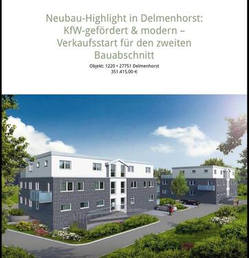 Foto - Neubau-Highlight in Delmenhorst: KfW-gefördert & modern