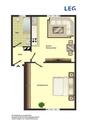 Foto - Kleine 2 Zimmer Wohnung im Zentrum, mit Neuen Bad und Renovierungsgutschein.