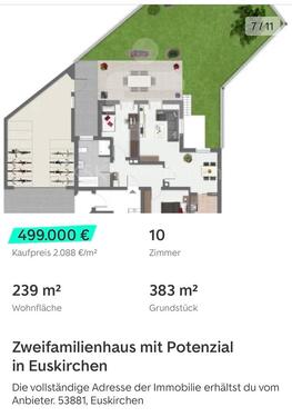 Foto - Einfamilienhaus in Euskirchen zum Kaufen