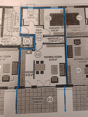 Foto - 2. Zimmer Erdgeschosswohnung Ingolstadt-Südost