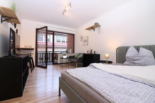 Foto - Voll möbliertes 1-Zimmer-Apartment mit WLAN in zentraler Lage – Würzburg Innenstadt