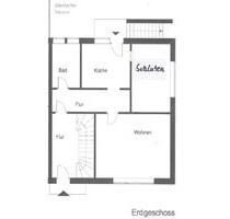 2 Zimmer Wohnung im Erdgeschoss mit Garten zu vermieten - Sassenberg