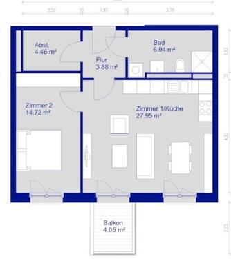 Foto - Subletting my new 2 room Apartment for 1 month without Anmeldung