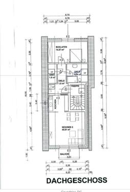Foto - Dachgeschosswohnung Herzebrock - 700,00 EUR Kaltmiete,