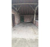 Stellplatz in Rhede in überdachter Remise vorne offen - Bocholt