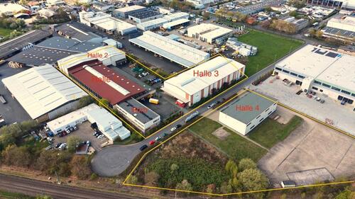 Foto - Provisionsfrei! Gewerbeareal: Bürogebäude und Lager- Logistikhallen im Gewerbegebiet von Meckenheim