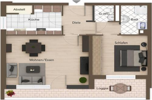 Foto - Etagenwohnung in Aachen zur Miete