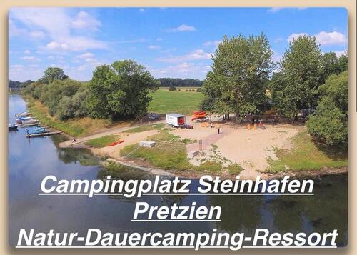 Foto - Dauercamping am Steinhafen Pretzien - dein Platz in der Natur