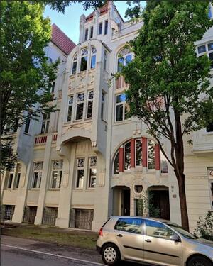 > Jugenstilhaus Gerichtsviertel eigener Garten