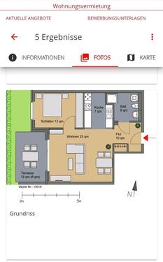 Foto - ANFRAGESTOPP! Nachmieter für gut geschnitten 2-Zimmer Wohnung