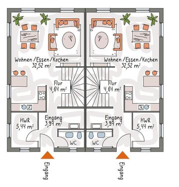 Foto - 7 Zimmer Doppelhaushälfte in Bad Mergentheim
