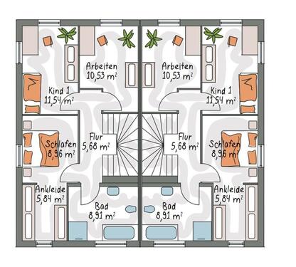 Foto - Doppelhaushälfte in Bad Mergentheim zur Miete