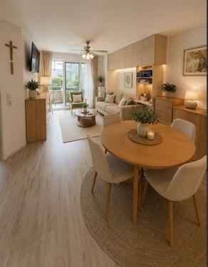 Foto - Gepflegte 2-Zimmer-Erdgeschosswohnung mit Terrasse Gartenanteil