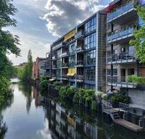 Wunderschöne 2-Zimmerwohnung direkt am Uhlenhorster Kanal - Hamburg