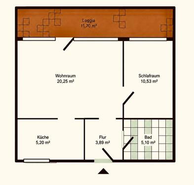 Foto - 2 Zimmer Etagenwohnung zum Kaufen in Ingolstadt