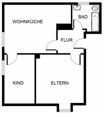 Foto - Etagenwohnung in Gelsenkirchen zur Miete