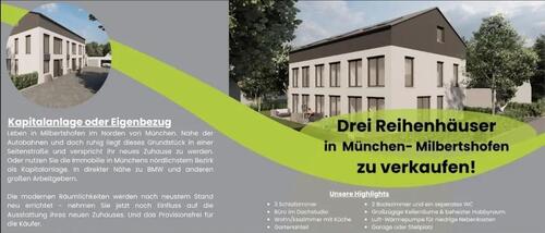 Foto - 3 Reihenhäuser - 10 Min. zu Fuß zu BMW & zur U2 - provisionsfrei